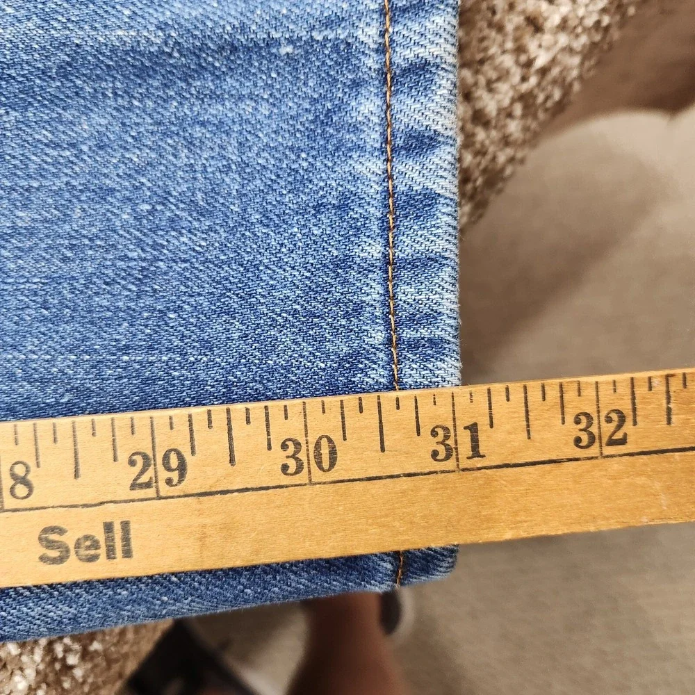 Vtg Lined Levis Pants Mens 33 Blue Jeans Denim‎ Orange Tab USA Men 36x31 Destroy